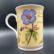 Crown Trent Iris & Meadow Cranesbill Fine Bone China Mug Crown Trent China Ltd