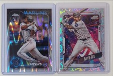 [2] DANE MYERS 2024 TOPPS COSMIC CHROME ROOKIE NUCLEUS RC Q5133