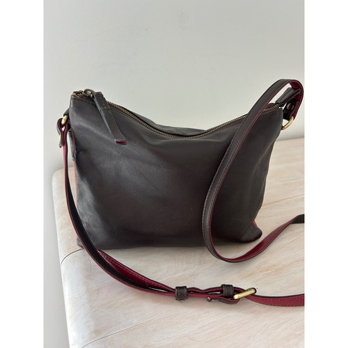 Marta ponti brown - brown, leather