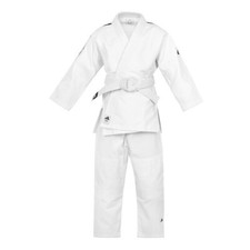 Adidas Judo Uniform J350 White/Black Stripes – Martial Arts Judogi & Jujitsu Gi