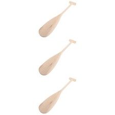  3 Pieces Kids Canoe Paddle Wooden Boat Rowing Oars Childrens Toy