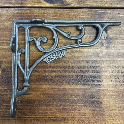 Cast iron shelf brackets - cast,