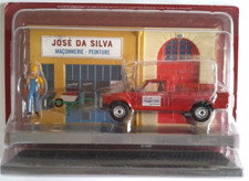 Die Cast 1/43 - Commercial Vehicles - Peugeot 504 Pick Up - Diorama