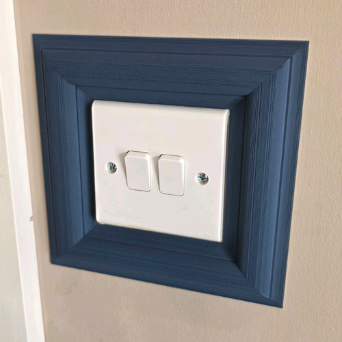Decorative light switch - light,