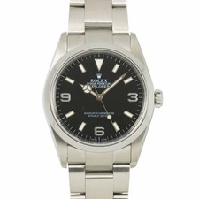 ROLEX Explorer 1 114270 Serial F Automatic Black Dial Mens Watch 90293975