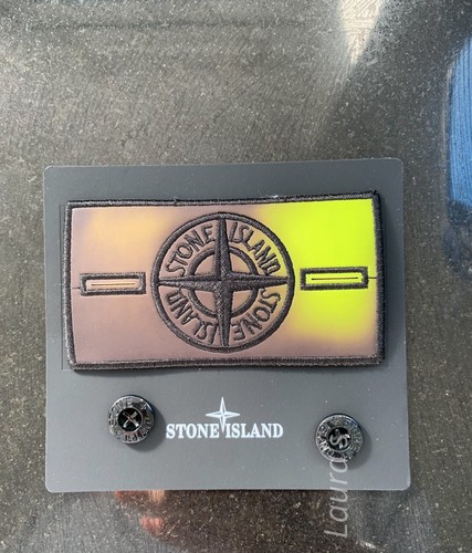Stone island badge with - island,