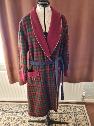 Vintage 50s 60s wool dressing - 50s,