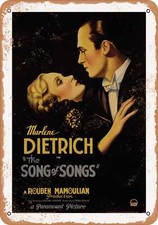 METAL SIGN - Song of Songs (1933) 2 - Vintage Look