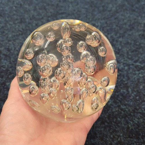 Large clear controlled - clear, bubble
