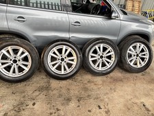 GENUINE BMW X5 F15 18” ALLOY WHEELS WITH TYRES (4)