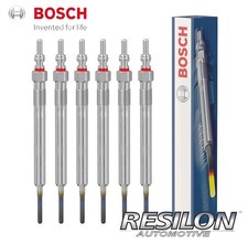 6x Bosch Glow Plugs fits Audi