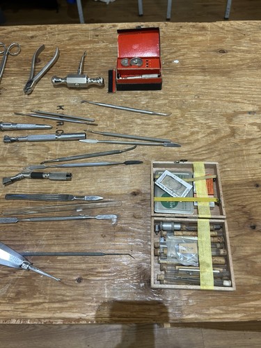 Vintage dental kit german - dental, 19th