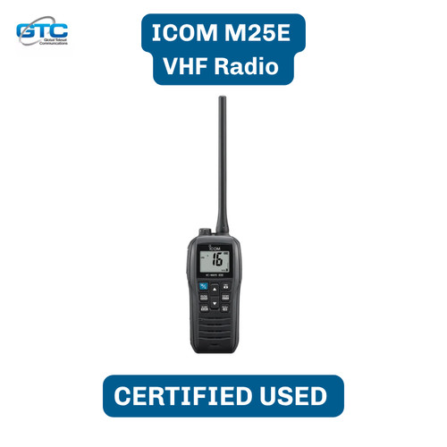 Icom m25euro vhf radio - icom, ic-m25euro