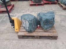   2 Large Granite Garden Rocks