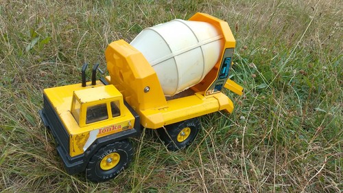 Vintage tonka mighty cement - vintage,