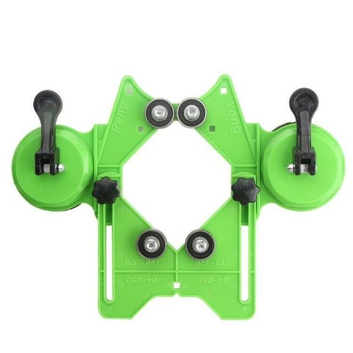 Hole saw suction - cup, guide