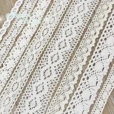 Cotton Lace Ribbon Trim 5M