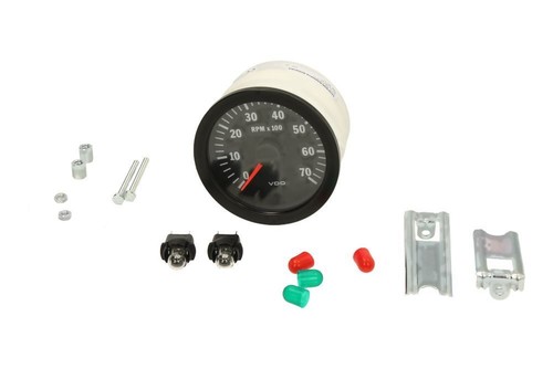 Vdo tachometer 7000rpm - 0-7000rpm, 80mm