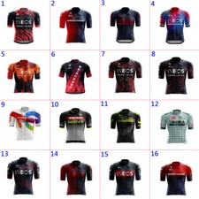 mens team Cycling Jersey mens cycling Short Sleeve jersey Riding JERSEY Shirt