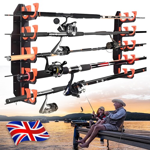 Wall fishing rod - fishing, holder
