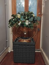 Double Hoop Flower Stand