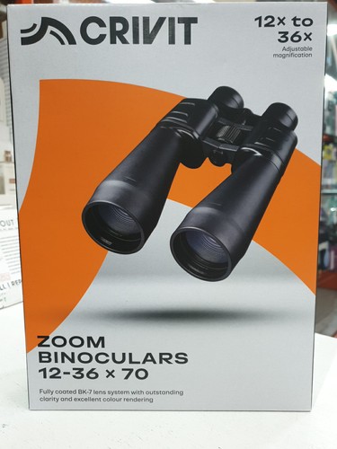 Crivit zoom binoculars x - 12-36,