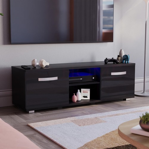 Black unit cabinet stand - unit,