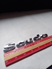 FIAT SCUDO REAR VAN DOOR EMBLEM BADGE LOGO TAILGATE BOOT LID