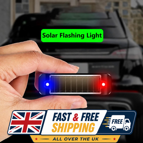 Led solar car dummy - solar,