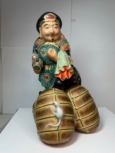 Antique japanese daikokuten - antique,