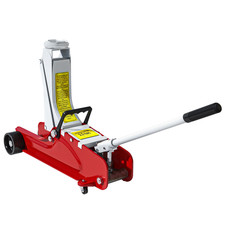 Trolly Jack Hydraulic Low Profile Jack 8-38cm 2.5 Ton Racing Car Jack Kit, Red