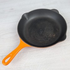 Cast Iron Style 23cm Orange
