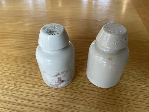Porcelain telegraph insulator - telegraph,