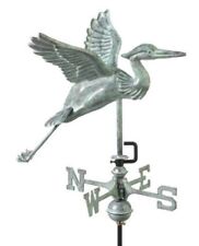 Blue Heron Copper and Verdigris finish Weathervane