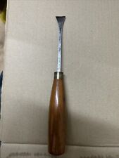 Vintage 3/4” Enings Fishtail Carving Chisel