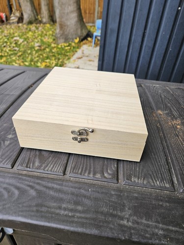 Wooden tea box - wooden,