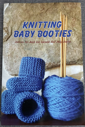 Knitting baby booties - knitting,