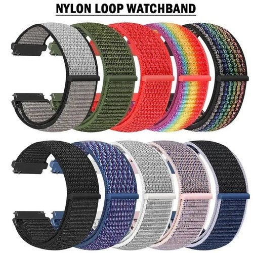20mm 22mm woven nylon sport - 20mm,