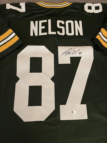 Jordy nelson signed green - nelson,