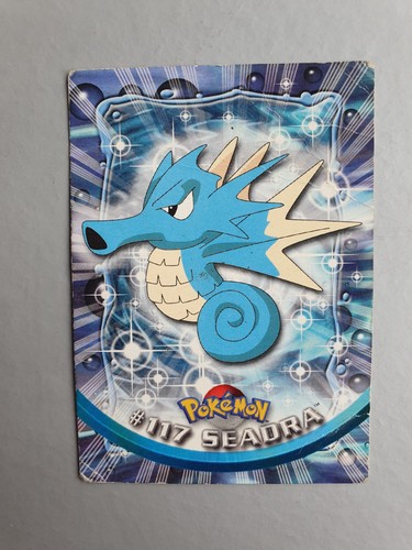 Topps pokemon seadra 117 - seadra, #117