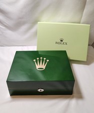 ROLEX WOODEN BOX STORAGE GREEN