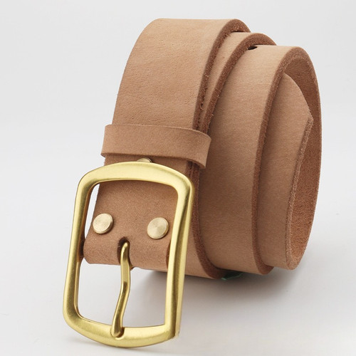 Belt men pure cowhide - pure,