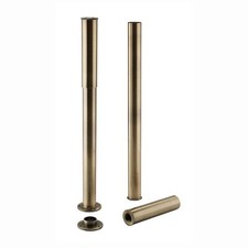 Adjustable Shrouds Roll Top Baths Traditional Bathroom Antique Brass ENKI P30