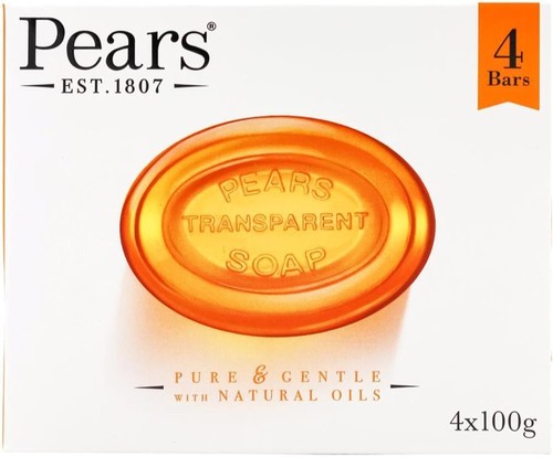 Pears amber moisturizing soap - pears,