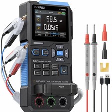 FNIRSI LC1020E Handheld Digital Bridge LCR ESR Meter Capacitor 100mF Auto range