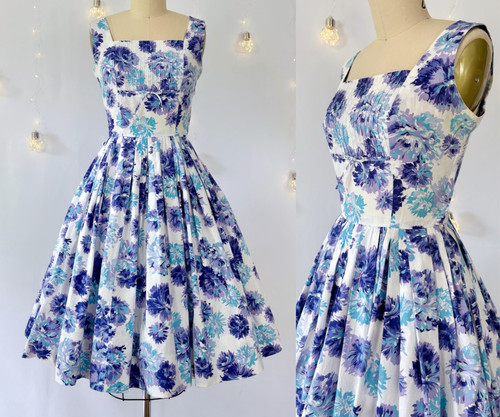 Vtg 1950s 50s - , purple