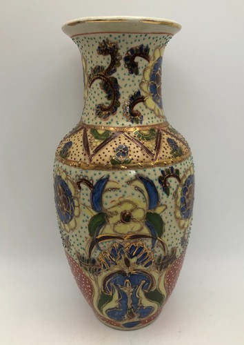 Vintage oriental satsuma vase - oriental,