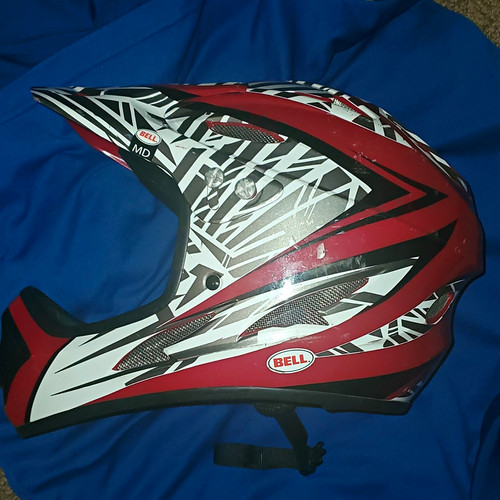 Bell motorcycle helmet