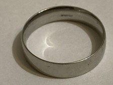 Men's Platinum Ring | Size S |