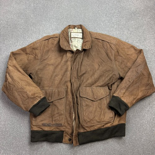Leather flying jacket - leather, adult